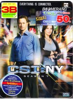 CSI New York Season 7 ไขคดีปริศนา นิวยอร์ค ปี 7 DVD MASTER 6 แผ่นจบ พากย์ไทย/อังกฤษ บรรยายไทย