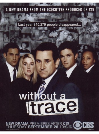 Without A Trace Season 1  ล่าปมปริศนา T2D 6 แผ่นจบ บรรยายไทย